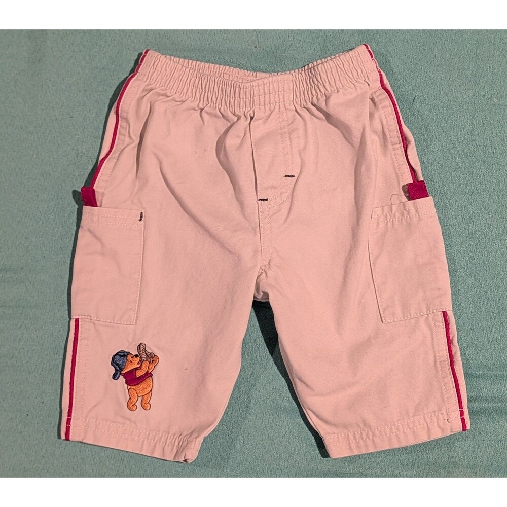 Vintage 90s Embroidered Winnie The Pooh Disney Pants Size 3-6 Months